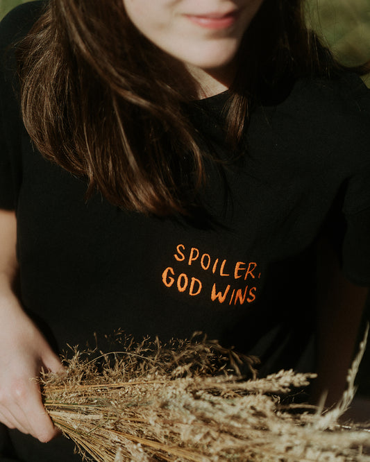 Tricou - Spoiler GOD wins